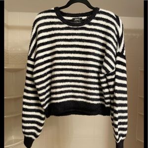 Only cropped sweater.